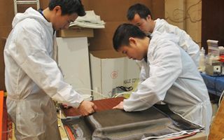2014纖維復合材料閉模抽真空灌注成型工藝技術(shù)研討會實況